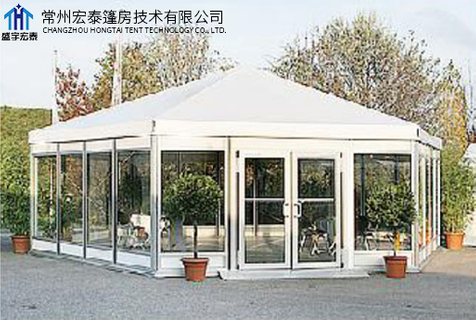 Curved and Polygonal Tents