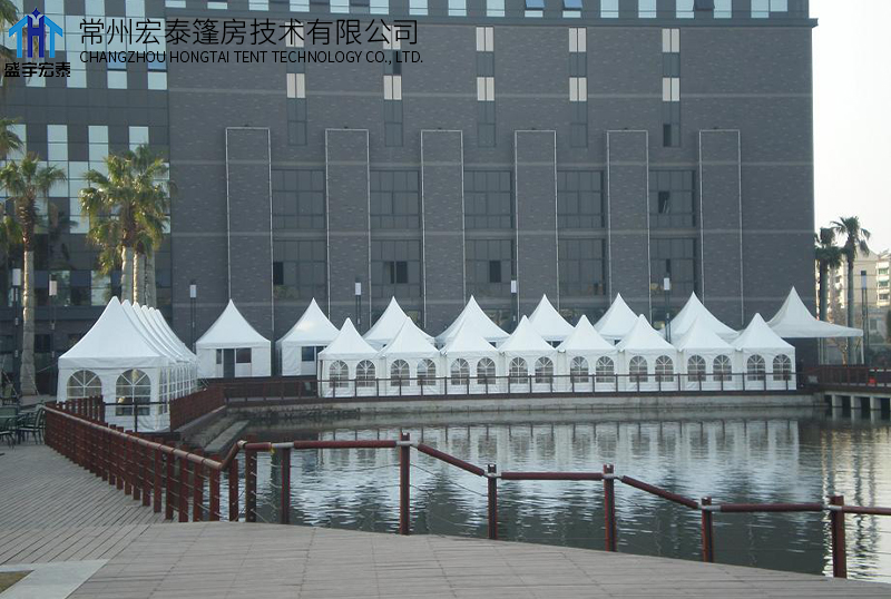 Small Pointed Roof Tents