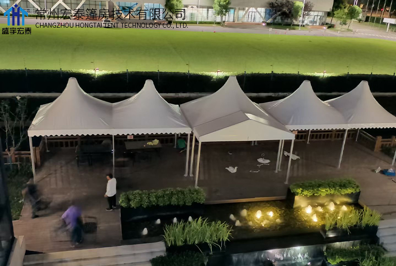 Aluminum Alloy Pointed Roof Tent