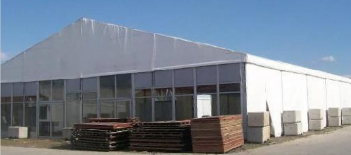 What are the precautions for building a coal tent?