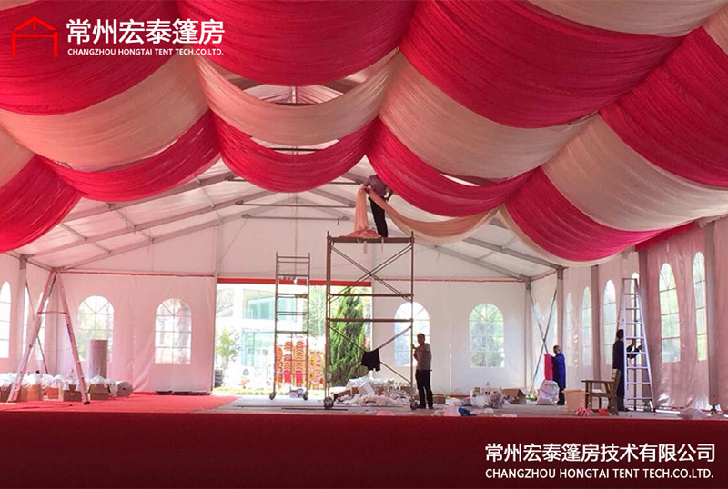 What are the characteristics of celebration tents?